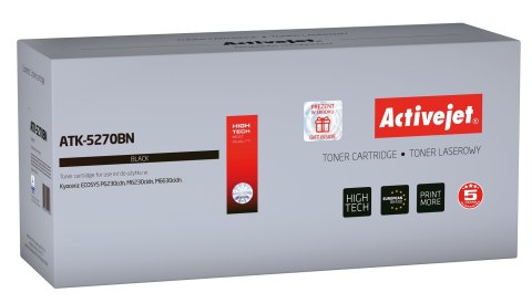 Activejet ATK-5270BN Toner (zamiennik Kyocera TK-5270K; Supreme; 8000 stron; czarny)