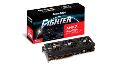 Karta graficzna PowerColor Radeon RX 7800 XT Fighter 16GB