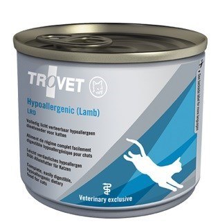 TROVET Hypoallergenic LRD z jagnięciną - mokra karma dla kota - 200 g