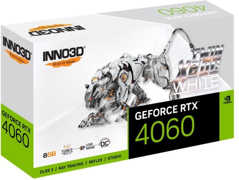 Karta graficzna INNO3D GEFORCE RTX 4060 TWIN X2 OC WHITE