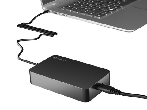 NATEC ZASILACZ ŁADOWARKA GRAYLING USB-C 90W DO LAPTOPÓW, TABLETÓW, TELEFONÓW NZU-2035