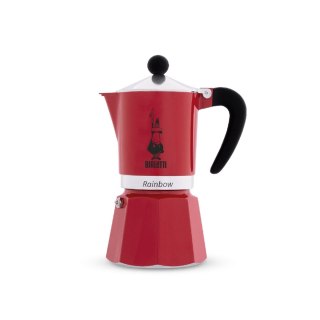 Bialetti kawiarka Rainbow 1tz czerwona