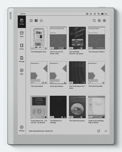 Ebook Onyx Boox Go 10,3" Carta 1200 64GB Wi-Fi Grey Ebook Onyx Boox Go 10,3" Carta 1200 64GB Wi-Fi Grey