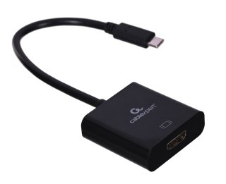 GEMBIRD ADAPTER NA KABLU USB TYP-C DO HDMI 4K 30HZ, 15CM, CZARNY