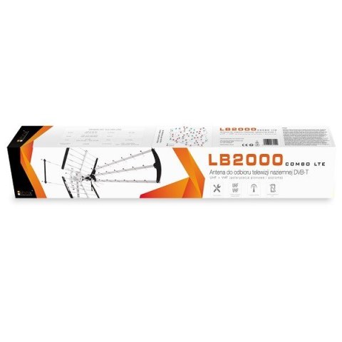 Antena kierunkowa zewnętrzna Libox LB2000 (32 dB; Typ F)