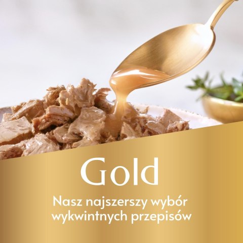 GOURMET GOLD Kurczak i wątróbka w sosie 85g