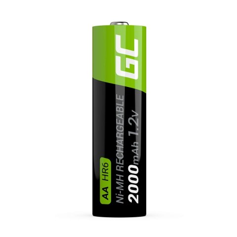 GREEN CELL AKUMULATORKI PALUSZKI 4X AA R6 2000MAH