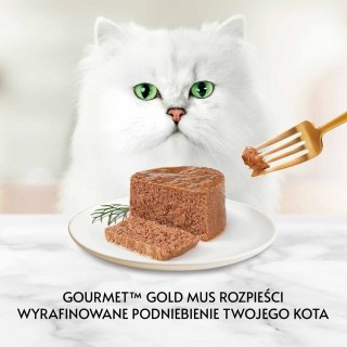 PURINA Gourmet Gold Mus z tuńczykiem - mokra karma dla kota - 85 g