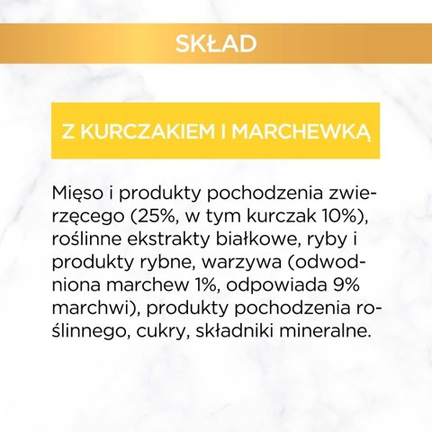 Gourmet Gold Savoury Cake kurczak i marchewka - mokra karma dla kota - 85 g