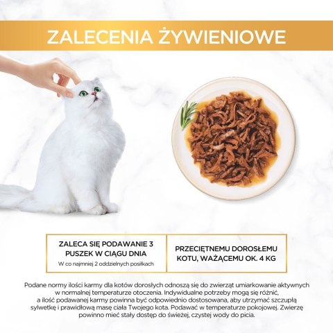 PURINA Gourmet Gold Succulent Delights Wołowina - mokra karma dla kota - 85 g