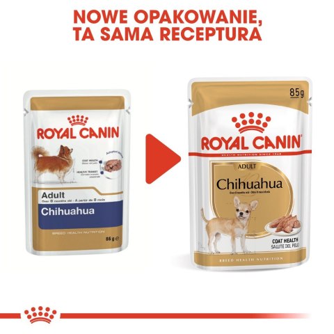 ROYAL CANIN BHN Chihuahua Adult - mokra karma dla psa dorosłego - 12x85g