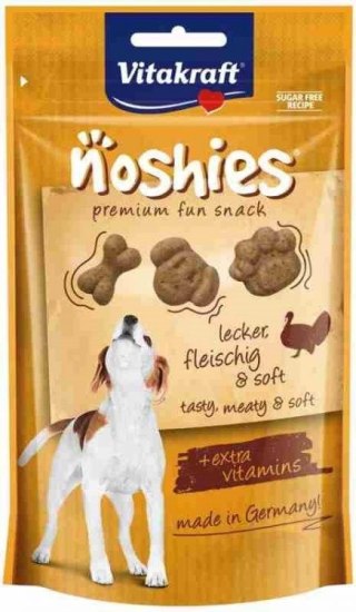 VITAKRAFT NOSHIES indyk przysmak dla psa 90g