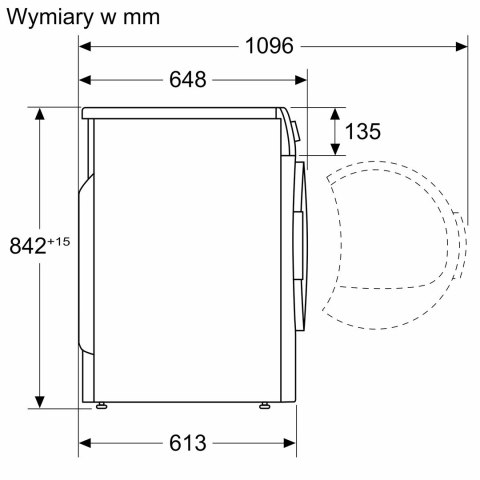 Suszarka do bielizny BOSCH WQG233DKPL