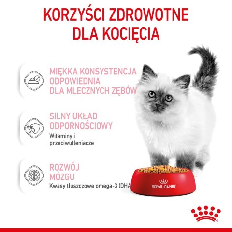 ROYAL CANIN FHN Kitten Instinctive in Jelly - mokra karma dla kociąt - 12x85g