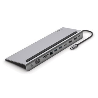 Hub Belkin Connect USB-C 11-in-1 Multiport Dock 1x4k HDMI/1xDisplayPort/1xVGA/3xUSB-A/1xUSB-C PD/1xRJ45 Gigabit/1xSD Card reader