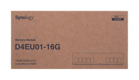 Synology 16GB DDR4 ECC Unbuffered DIMM (FS2500, RS2423RP+, RS2423+) D4EU01-16G