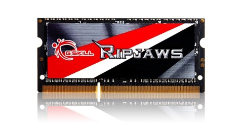 Zestaw pamięci G.SKILL Ripjaws F3-1600C9D-8GRSL (DDR3 SO-DIMM; 2 x 4 GB; 1600 MHz; CL9)