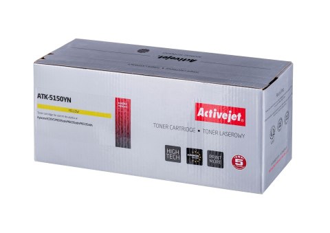 Activejet ATK-5150YN Toner (zamiennik Kyocera TK-5150Y; Supreme; 10000 stron; żółty)