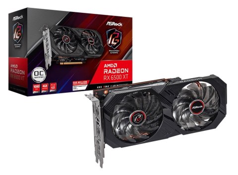 Karta graficzna ASRock Radeon RX 6500 XT Phantom Gaming D 4GB OC