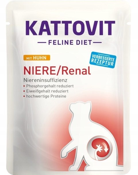 KATTOVIT FELINE Zestaw na nerki 12x 85g dla kota