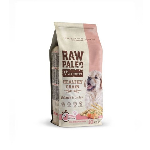 VetExpert Raw Paleo Healthy Grain Salmon&Barley Puppy - Karma sucha dla psów - 10kg VetExpert Raw Paleo Healthy Grain Salmon&Barley Puppy - Karma sucha dla psów - 10kg