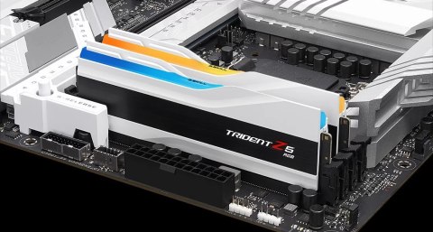 G.SKILL TRIDENT Z5 RGB DDR5 2X32GB 6400MHZ CL32 XMP3 WHITE F5-6400J3239G32GX2-TZ5RW