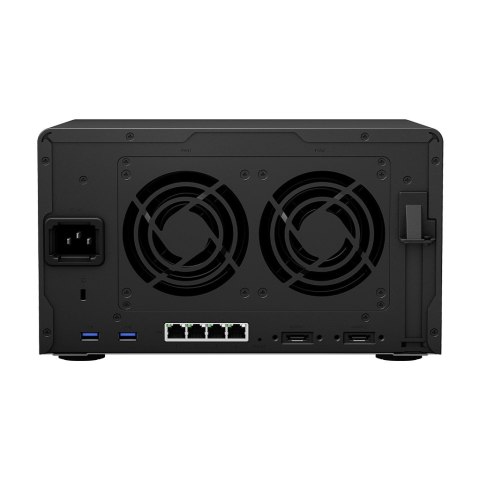 NAS Synology DS1621+; Tower; 6x (3.5"/2.5" SATA HDD/SSD); AMD Ryzen V1500B, 4 GB DDR4 (max. 32GB),4 x 1GbE RJ-45