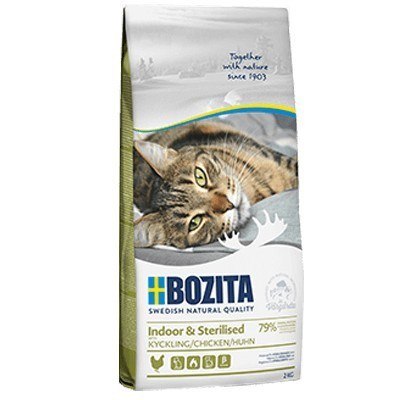 BOZITA Indoor & Sterilised Chicken - sucha karma dla kotów wysterylizowanych - 2kg BOZITA Indoor & Sterilised Chicken - sucha karma dla kotów wysterylizowanych - 2kg