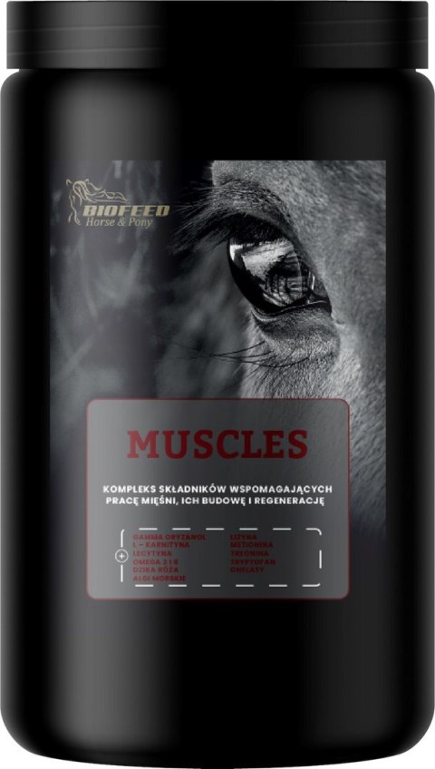 BIOFEED Horse&Pony Muscles - wsparcie mięśni 1kg