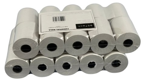 BSTech Papier, rolka termiczna do kas fiskalnych 57x25m 10 sztuk