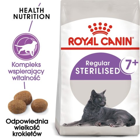 ROYAL CANIN FHN Sterilised 7+ - sucha karma dla kota dorosłego - 10 kg