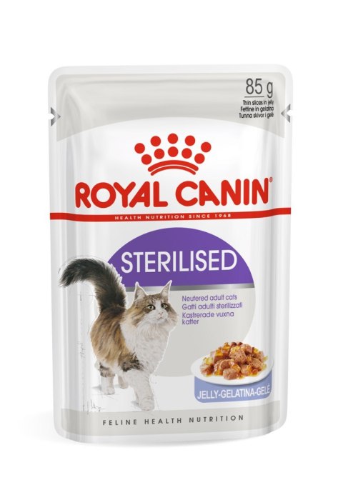 ROYAL CANIN FHN Sterilised w galaretce - mokra karma dla kota dorosłego - 12x85g