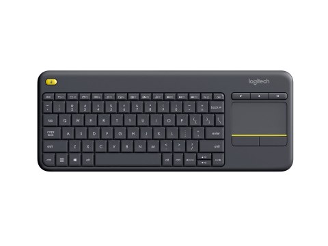 Klawiatura Logitech K400 920-007145 (USB 2.0; kolor czarny