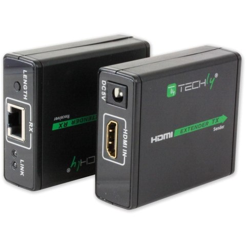 TECHLY EXTENDER HDMI HD 3D PO RJ45 DO 60M IDATA EXT-E70