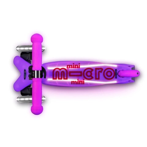 Hulajnoga Mini Micro Deluxe Glow LED Plus Frosty Pink