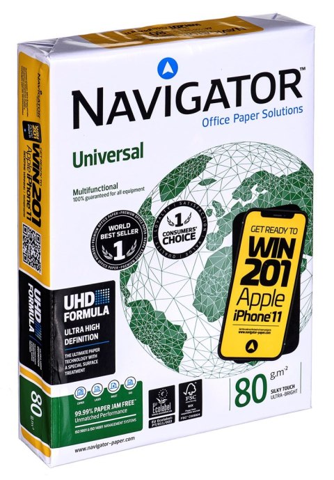 UNIVERSAL Papier Xero Igepa Premium Navigator 8247A80 (A4; 80g/m2; 500 szt.)