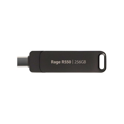 Patriot Rage R550 256GB Dual USB A+C, Alu, 100MBs