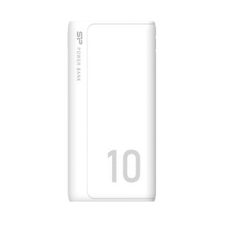 Powerbank Silicon Power GP15 10000mAh 2xUSB A, 1x mUSB + 1x USB C, biały