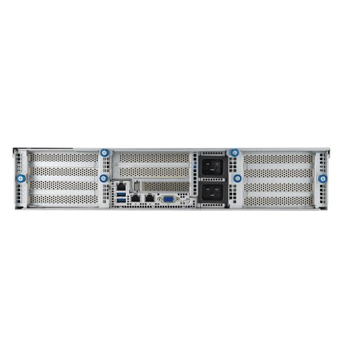 ASUS Rack 2U ESC4000A-E12-SKU1/2600W(1+1) AMD EPYC 1x LGA 6096 (SP5) 400W 12xDDR5 6x3,5"/2,5" SATA/SAS*+NVMe 2 Intel i350 1Gb 4 