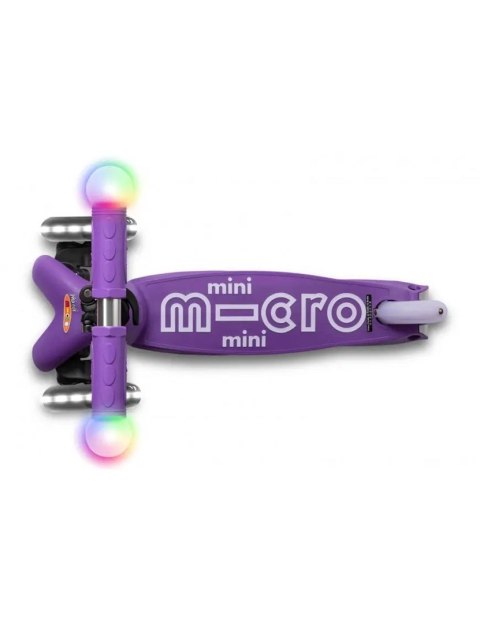 Micro Hulajnoga Mini Deluxe Magic Purple LED