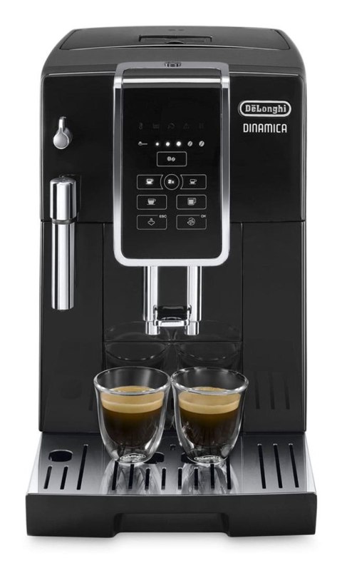 Ekspres ciśnieniowy automatyczny DeLonghi Dinamica ECAM 350.15 B (1450W; kolor czarny)