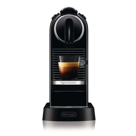 Ekspres kapsułkowy DeLonghi Citiz Nespresso EN167.B (1260W; kolor czarny) (WYPRZEDAŻ)