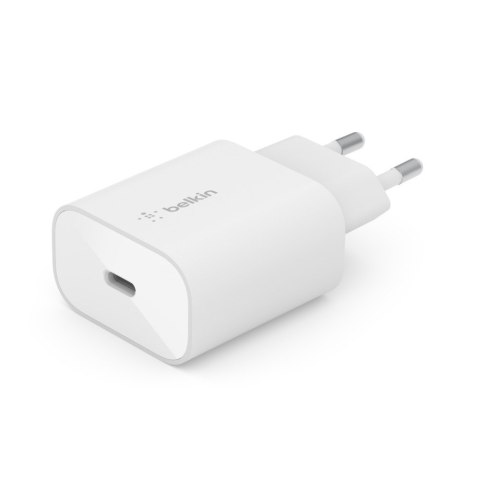 BELKIN ŁADOWARKA SIECIOWA 25W PD PPS BIAŁA