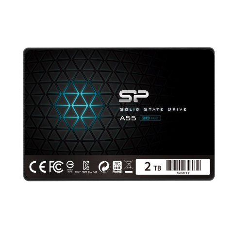Dysk SSD Silicon Power Ace A55 2TB 2,5" SATA III 560/530 MB/s (SP002TBSS3A55S25) Dysk SSD Silicon Power Ace A55 2TB 2,5" SATA III 560/530 MB/s (SP002TBSS3A55S25)