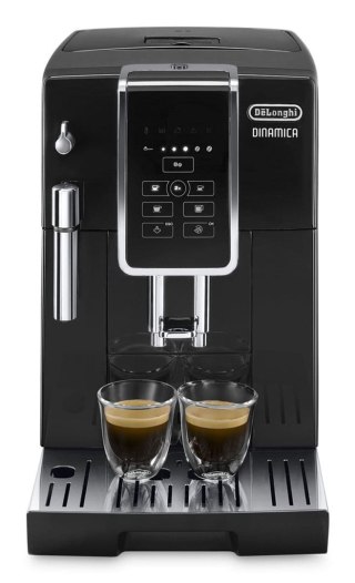 Ekspres ciśnieniowy automatyczny DeLonghi Dinamica ECAM 350.15 B (1450W; kolor czarny) (WYPRZEDAŻ)