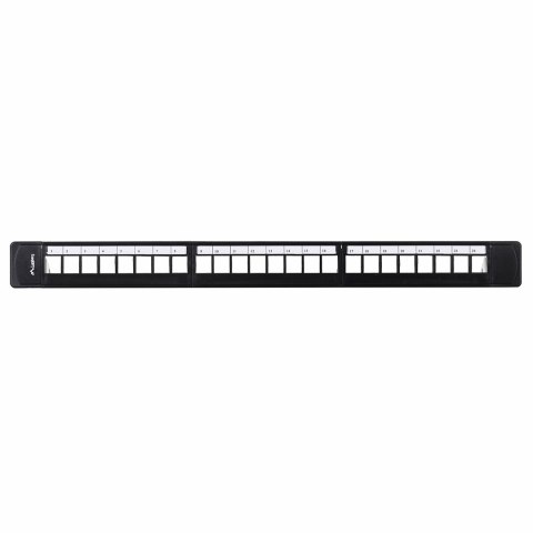 Patch panel Lanberg PPKS-1124-B (1U; 19")