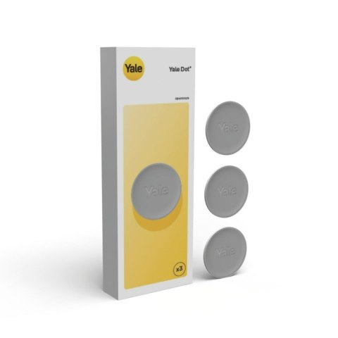 Yale Dot 3-Pack (Silver) NFC Tag Yale Dot 3-Pack (Silver) NFC Tag