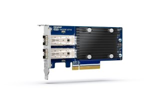 Qnap QXG-10G2SF-X710, 2x SFP+ 10GbE, low-profile, PCIe Gen3 x8