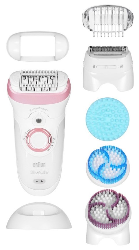 Depilator z pęsetami Braun Silk-epil SensoSmart 9-985BS (kolor biały)