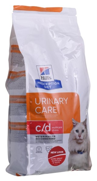 HILL'S Feline c/d Urinary Stress 3kg (WYPRZEDAŻ)